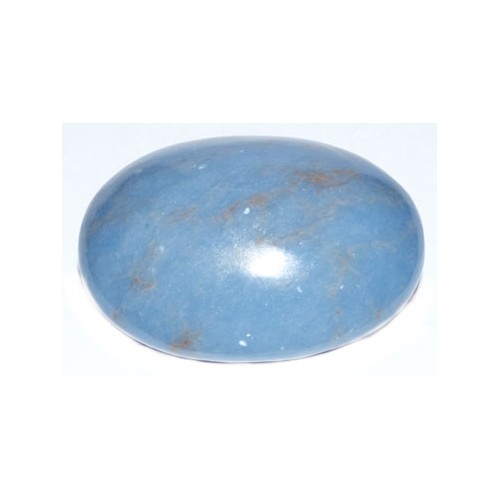 Angelite Palm Stone Healing Energy