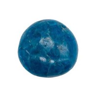 Blue Apatite Palm Stone Unique