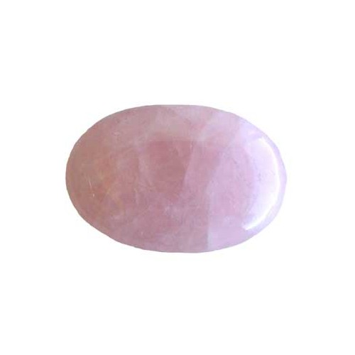 Piedra de Palma de Cuarzo Rosa para Sanación