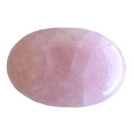 Piedra de Palma de Cuarzo Rosa para Sanación