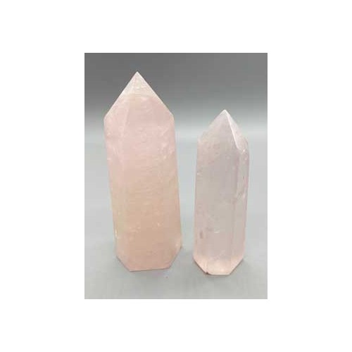 1 lb Rose Quartz Point 2-5"