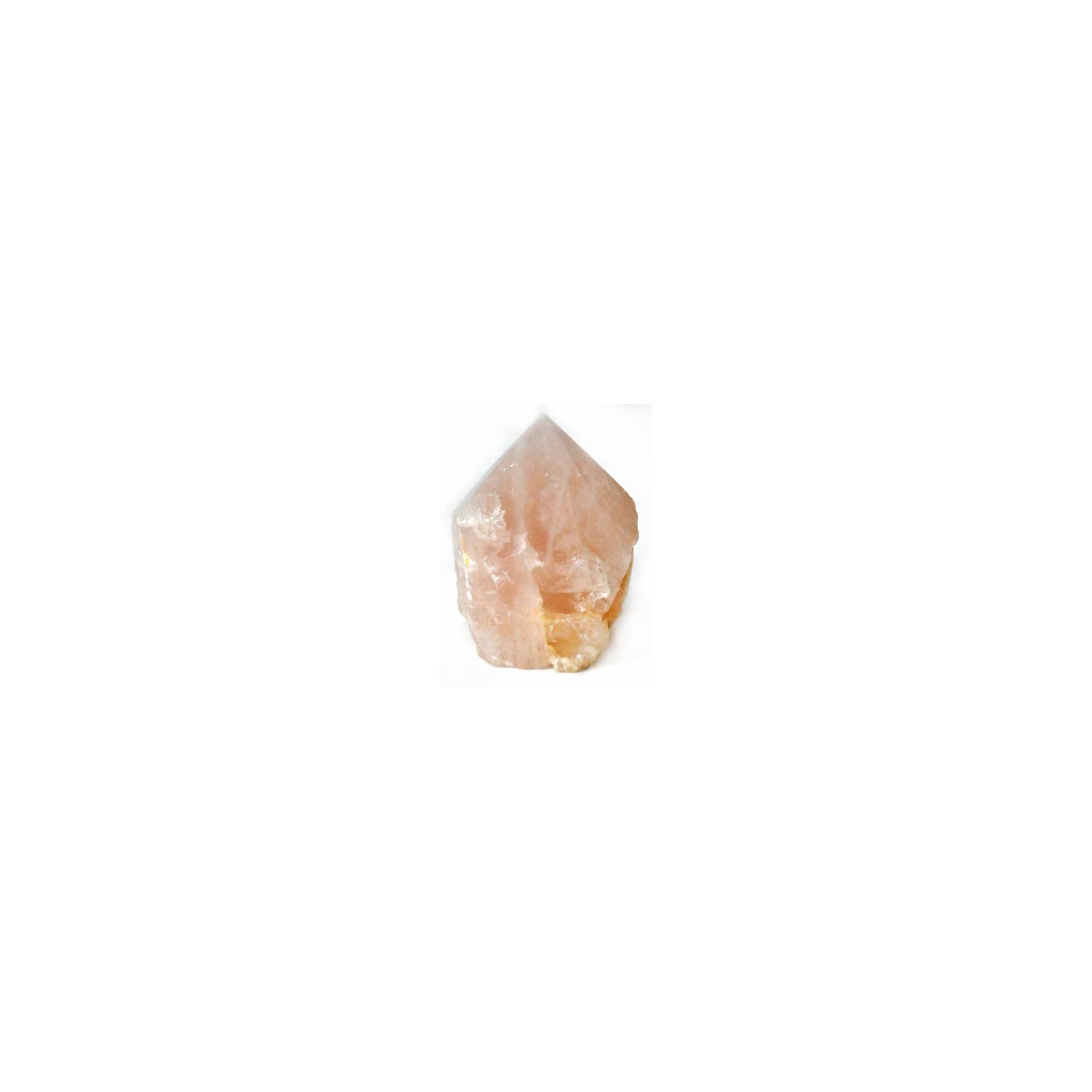 Polished Rose Quartz Point for Love and Healing