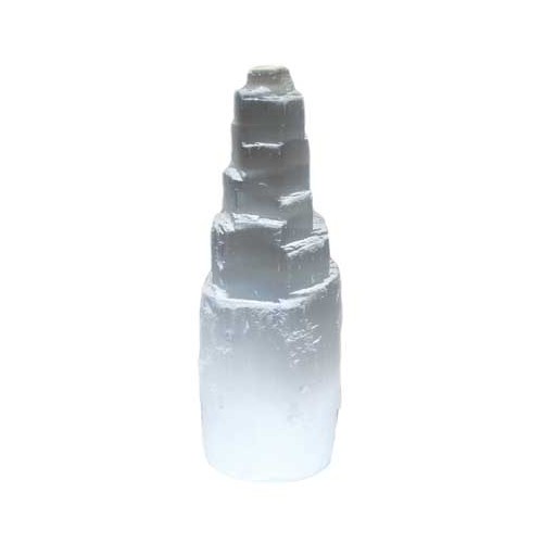 Selenite Iceberg Point for Energy Cleansing