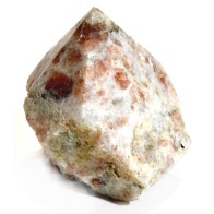 Polished Sunstone Top Point for Energy Healing