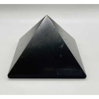 Pirámide de Shungite de 100mm para Sanación