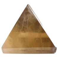 Smoky Quartz Pyramid for Transformation and Meditation