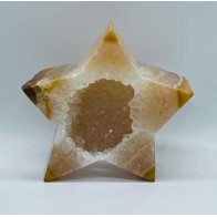 Piedras de Ágata Estrella Pulidas Únicas