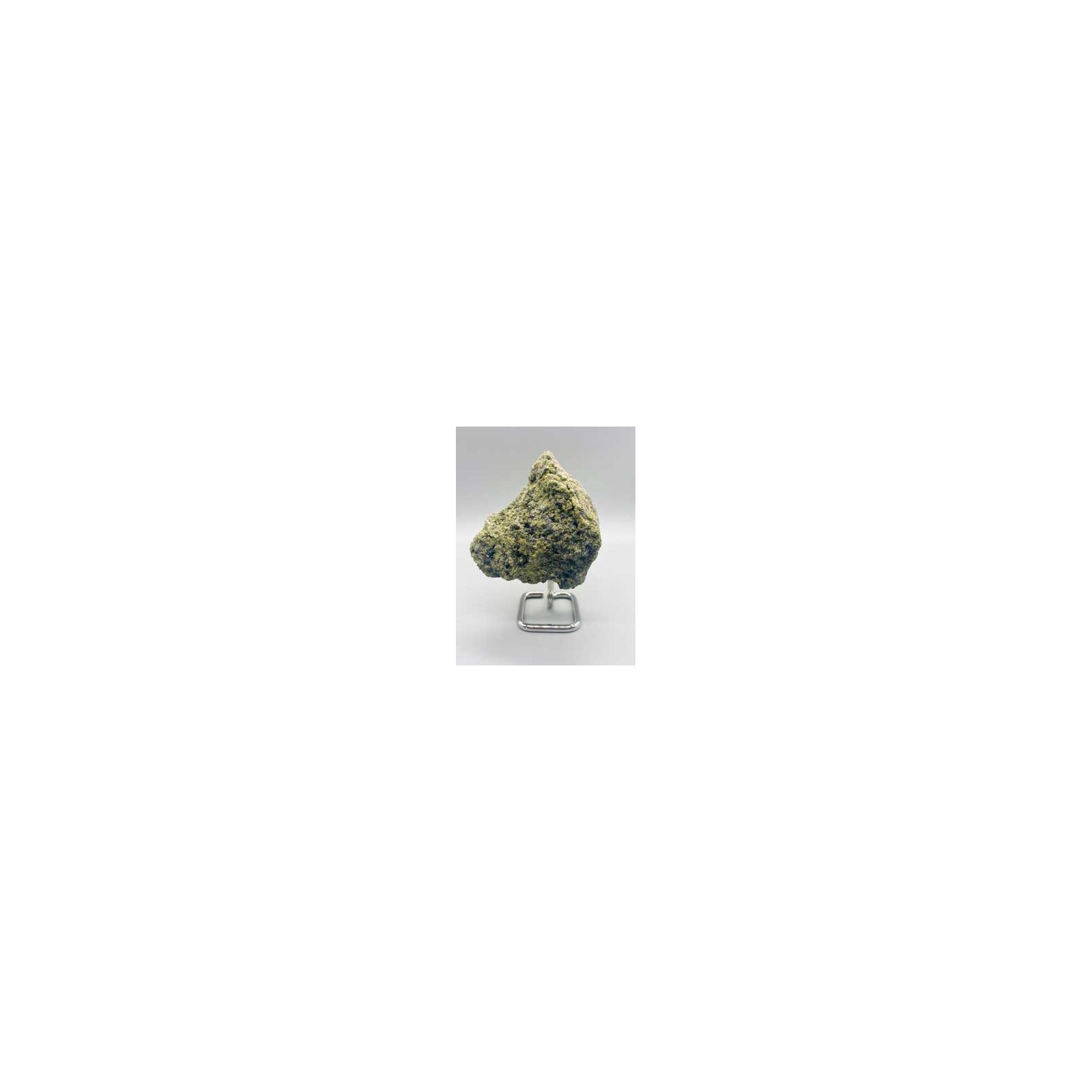 Epidote on Metal Stand