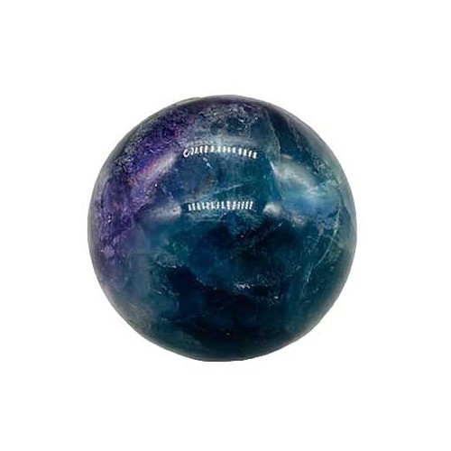 40mm Fluorite Rainbow Sphere for Healing