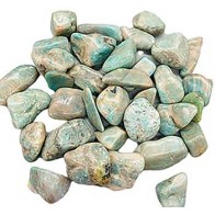 1 lb Piedras Tumbled de Amazonita