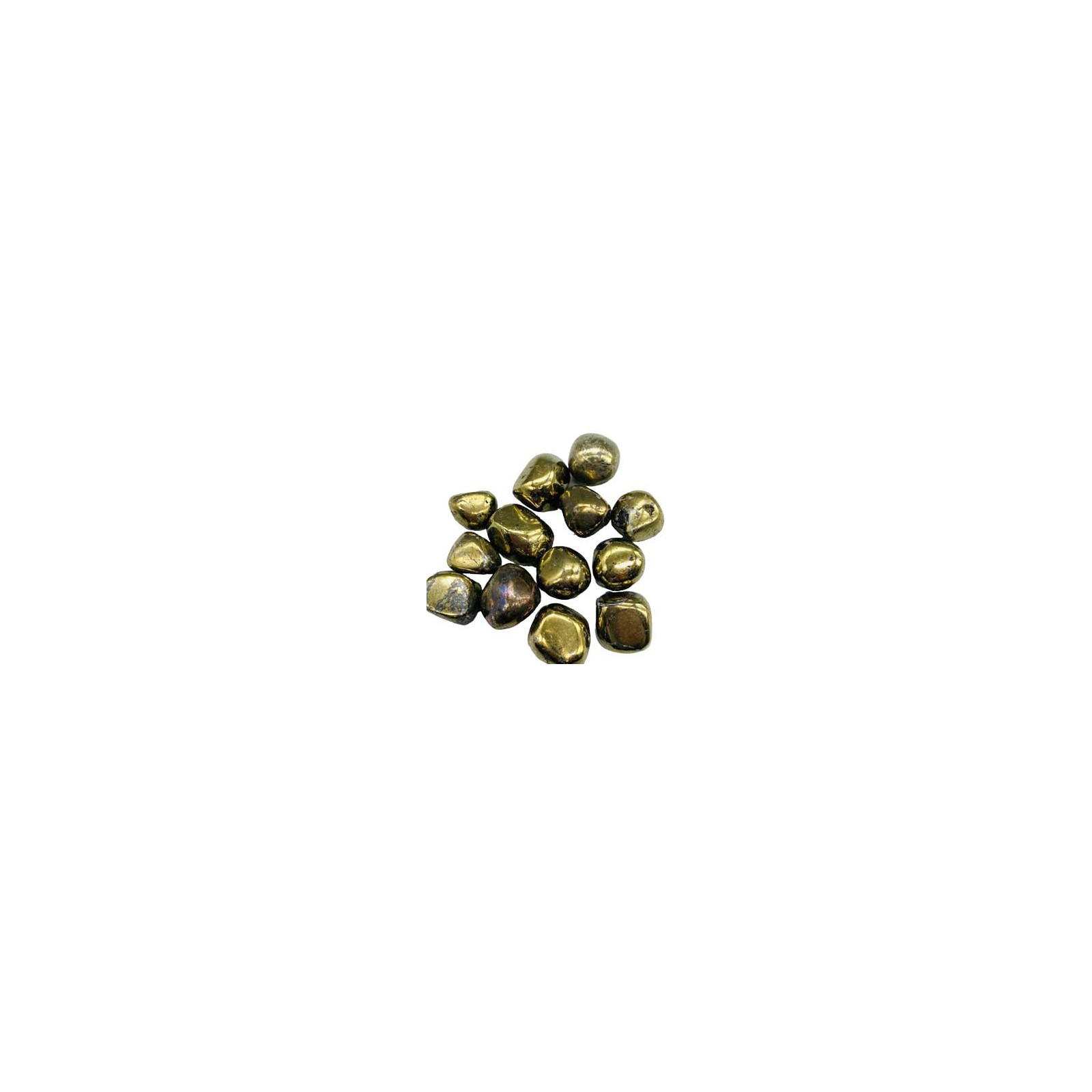 Piedras Tumbled de Chalcopyrita 1 lb