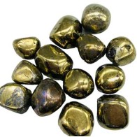 Piedras Tumbled de Chalcopyrita 1 lb