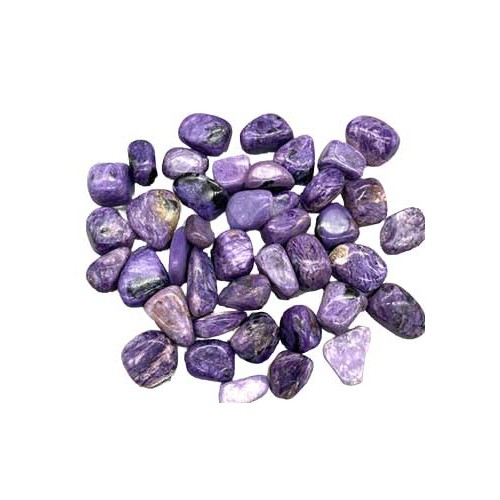 Piedras Tumbled de Charoite 1 lb para Balance Espiritual