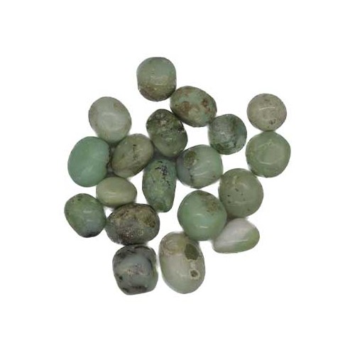 1 lb Piedras de Crisoprasa Verde Pulidas