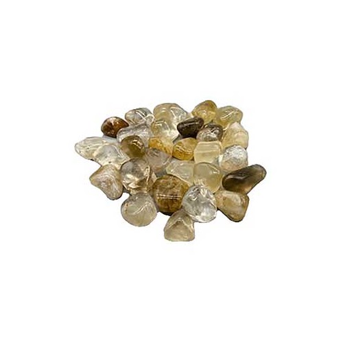 1 lb Citrine Tumbled Stones for Abundance