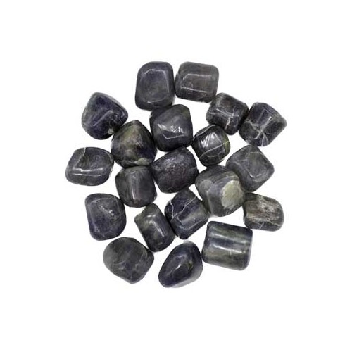 1 lb Tumbled Iolite Stones for Balance and Clarity