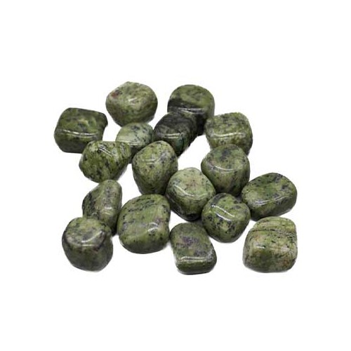 1 lb Jungle Jade Tumbled Stones for Healing