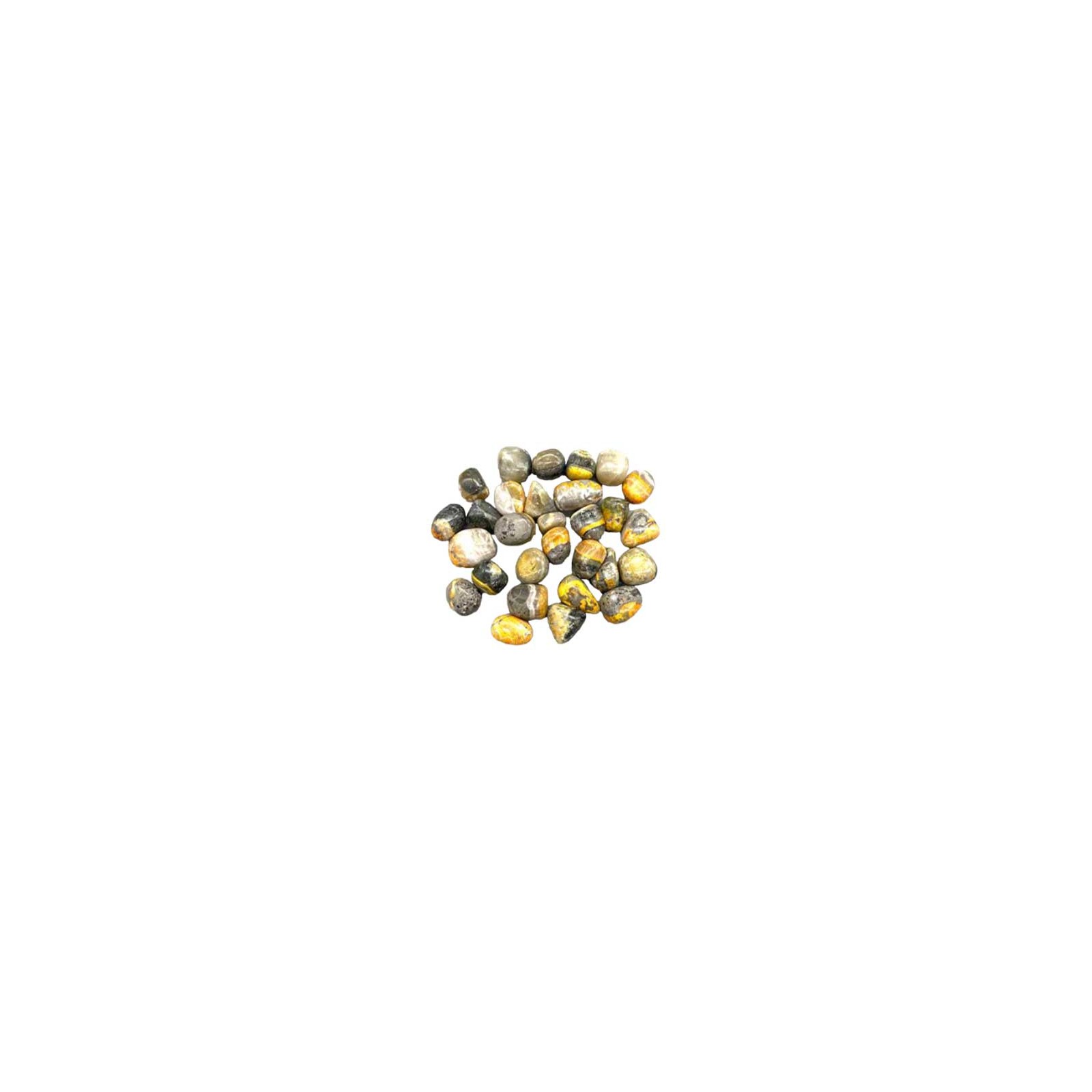 Piedras Tumbled de Jasper Bumble Bee 1 lb