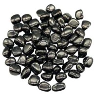 1 lb Jet Tumbled Stones for Healing and Protection