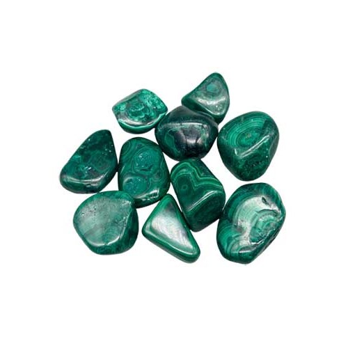 1 lb Malachite Pebbles for Love and Protection