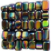 1 lb Hematite Rainbow Magnetic Stones