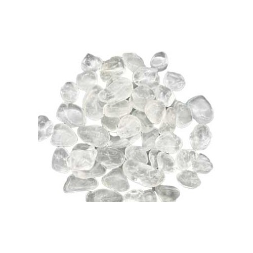 1 lb Piedras de Cuarzo Claro Pulidas