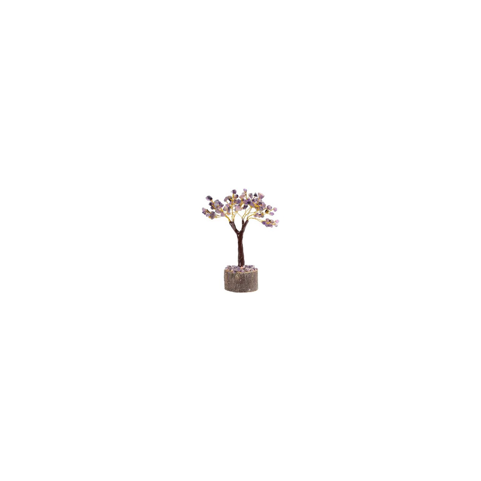 Amethyst Gemstone Tree with 160 Beads