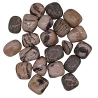 Piedras Pulidas de Rodocrosita 1 lb - Compasión y Sanación