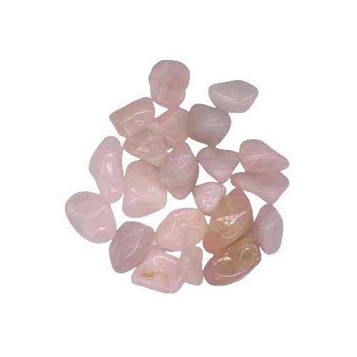 1 lb piedras de cuarzo rosa pulidas para amor