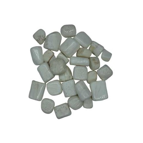 1 lb Piedras de Scolecite Pulidas para Amor y Paz