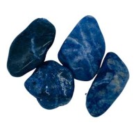 Pebbles de Sodalita - 1 lb - Piedras para Meditación