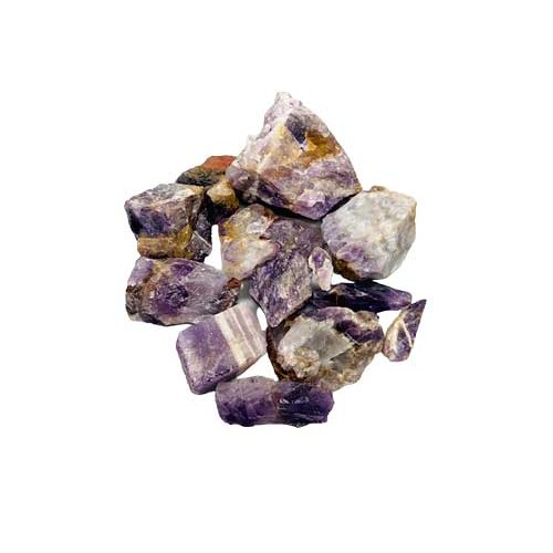 1 lb Untumbled Amethyst Stones for Healing