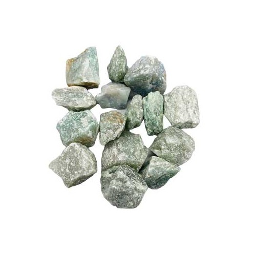 1 lb Piedras Verde Aventurina Sin Tumbado para la Suerte