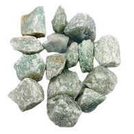 1 lb Piedras Verde Aventurina Sin Tumbado para la Suerte