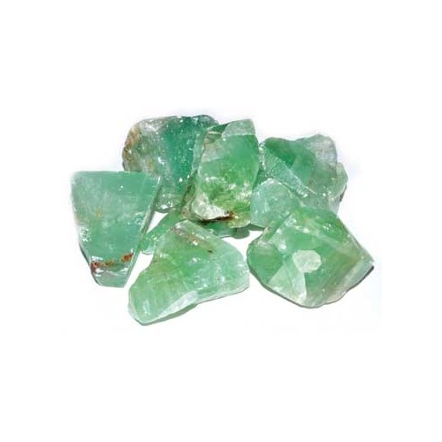 Piedras de Calcita Verde Sin Pulir 1 lb