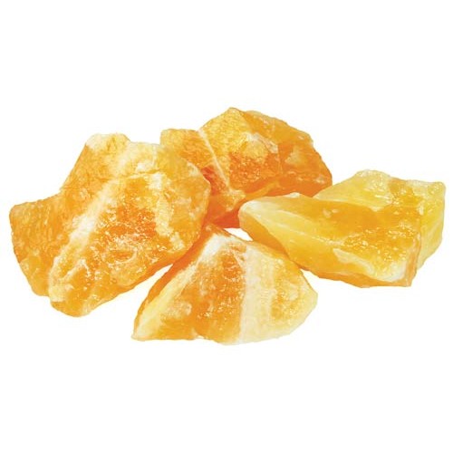 Piedras de Calcita Naranja Sin Pulir 1 lb