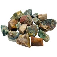 1 lb Fancy Jasper Untumbled Stones