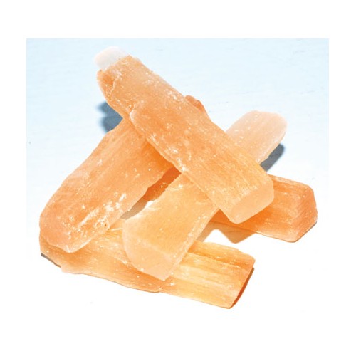 Orange Selenite Mini Sticks 5 Pack