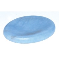 Angelite Worry Stone for Stress Relief