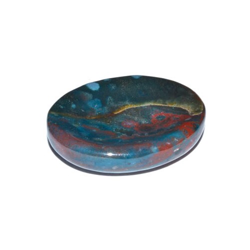 Bloodstone Grounding Worry Stone