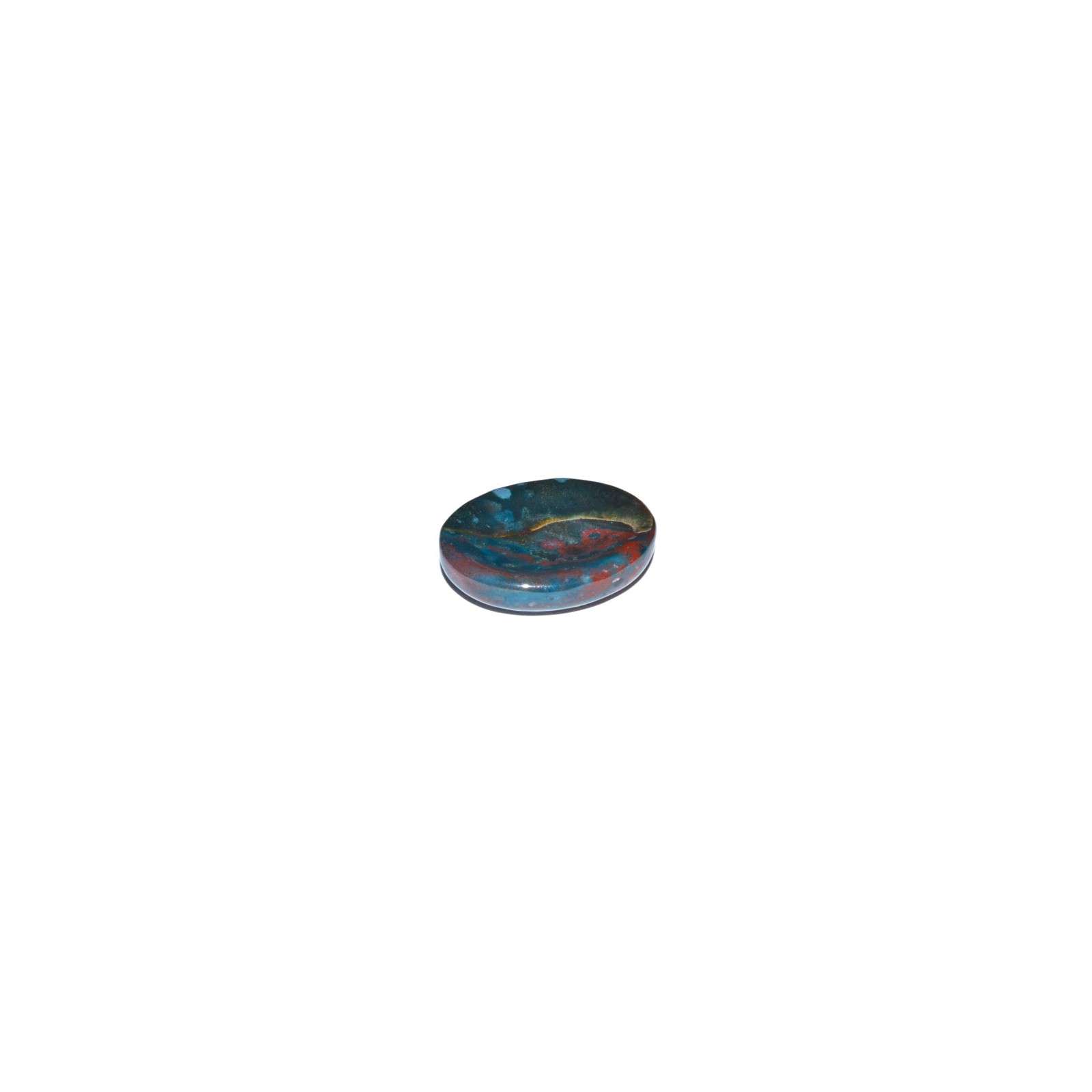 Bloodstone Grounding Worry Stone