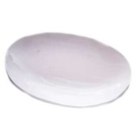 Large Pink Calcite Worry Stone for Calmness and Peace