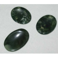 Moss Agate Worry Stone for Healing