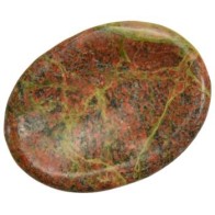 Unakite Worry Stone - Emotional Healing