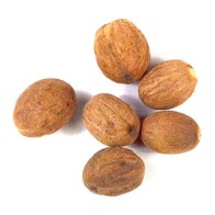 Whole Nutmeg Spice for Culinary and Magic