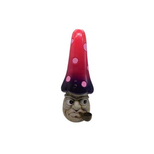 Whimsical 11.25" Mushroom Cone Burner