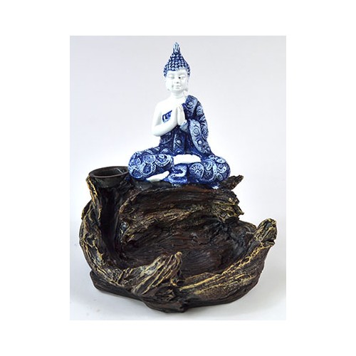 Blue Buddha Backflow Incense Burner