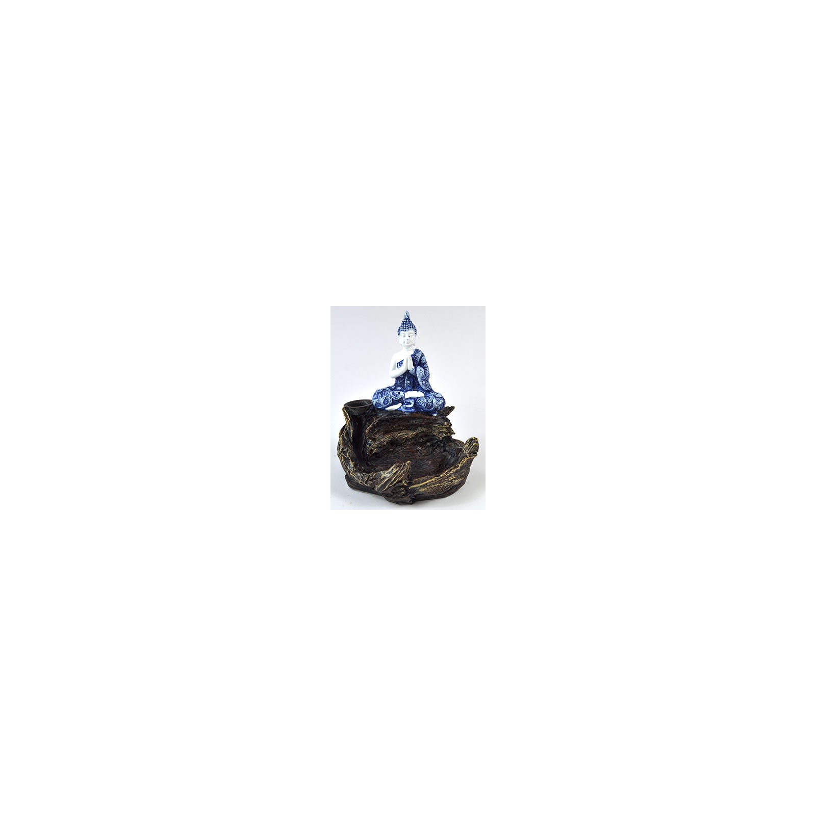 Blue Buddha Backflow Incense Burner