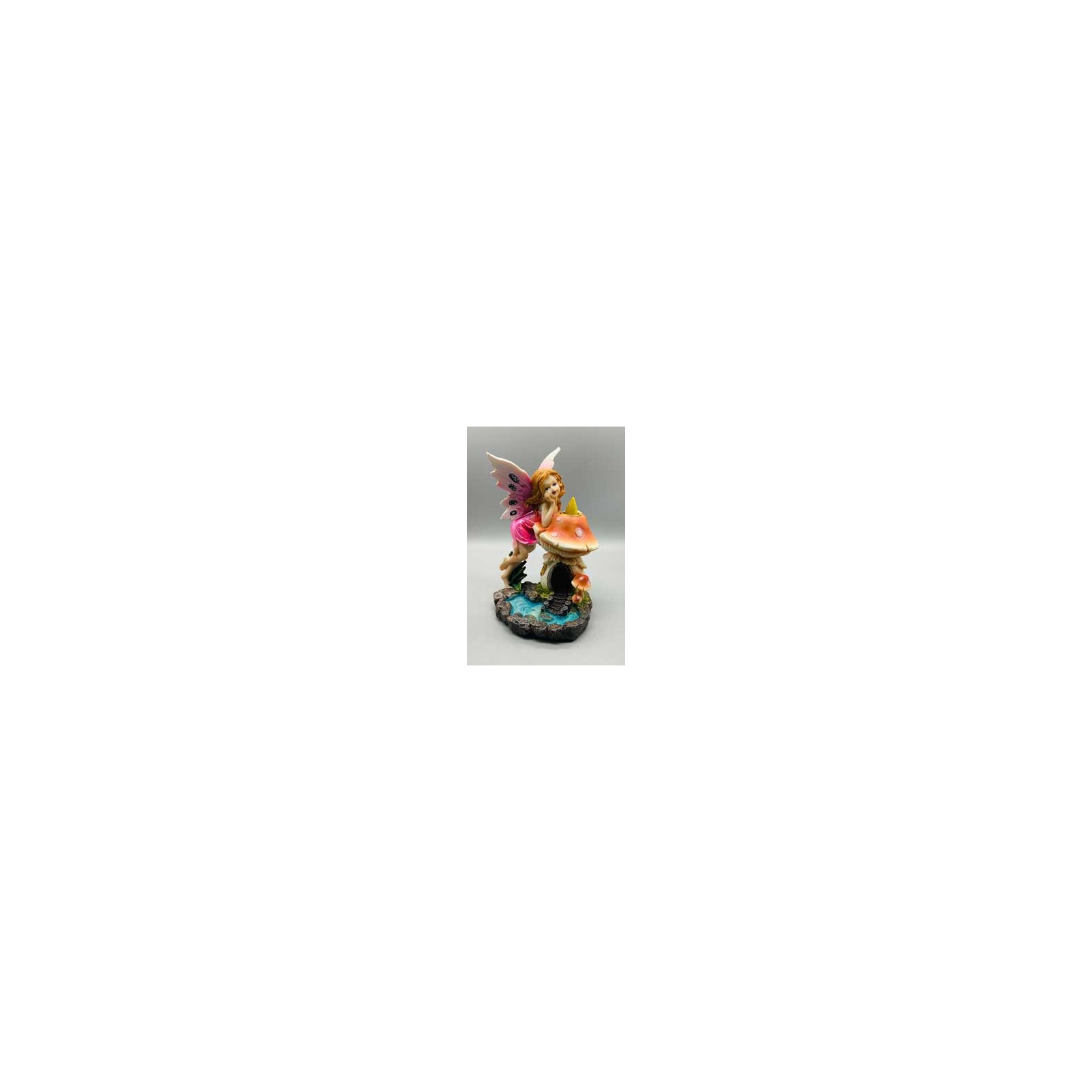 6.75" Fairy Backflow Incense Burner