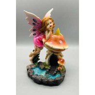 6.75" Fairy Backflow Incense Burner